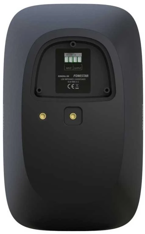 Fonestar SONORA-5N - Atsparus vandeniui (IP-66) instaliacinė kolonėlė, juoda