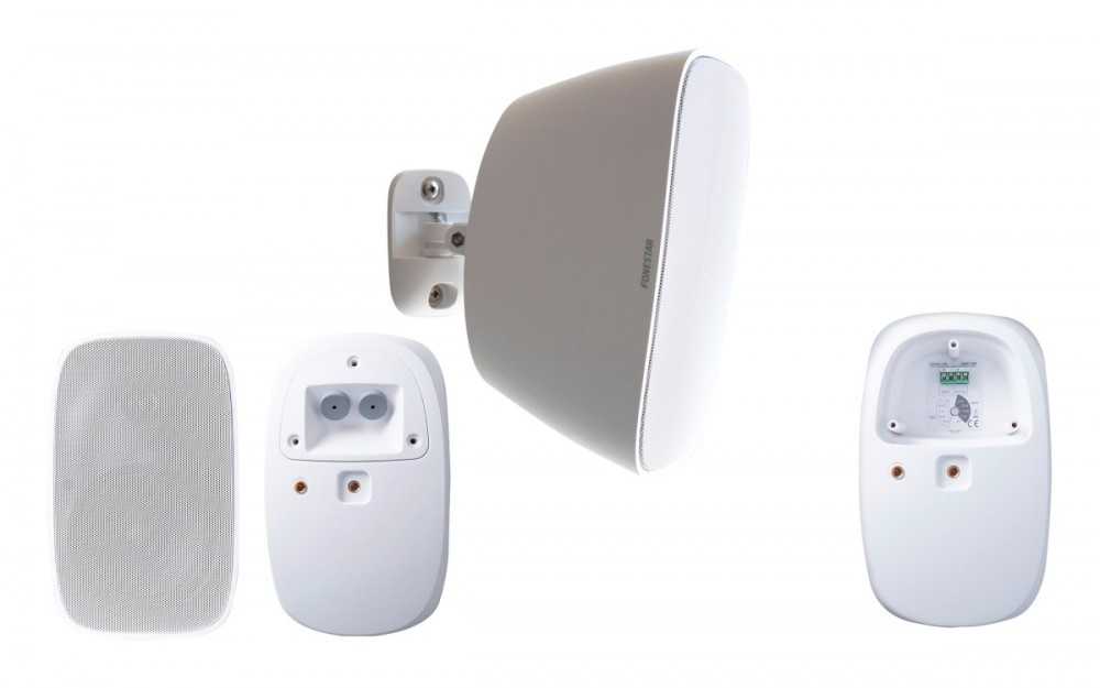 Fonestar SONORA-5TB - Neperšlampama (IP-66) instaliacinė kolonėlė, balta