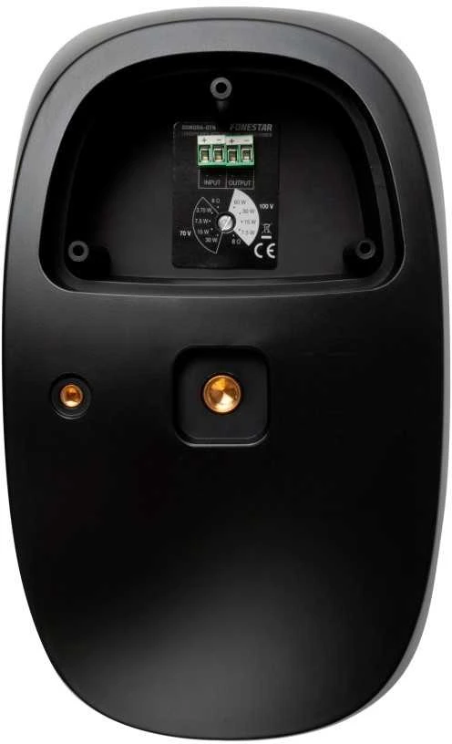 Fonestar SONORA-6TN - Atsparus vandeniui (IP-66) 2 krypčių garsiakalbis su 100 V transformatoriumi. 60W RMS @ 100V/8Ω, juoda