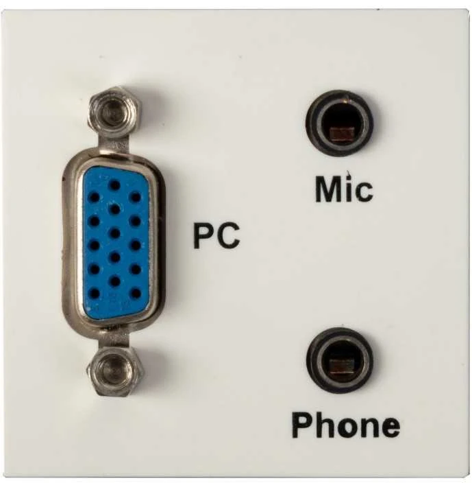 Fonestar WP-52JVJ - VGA D15 moteriškos jungties skydelis
