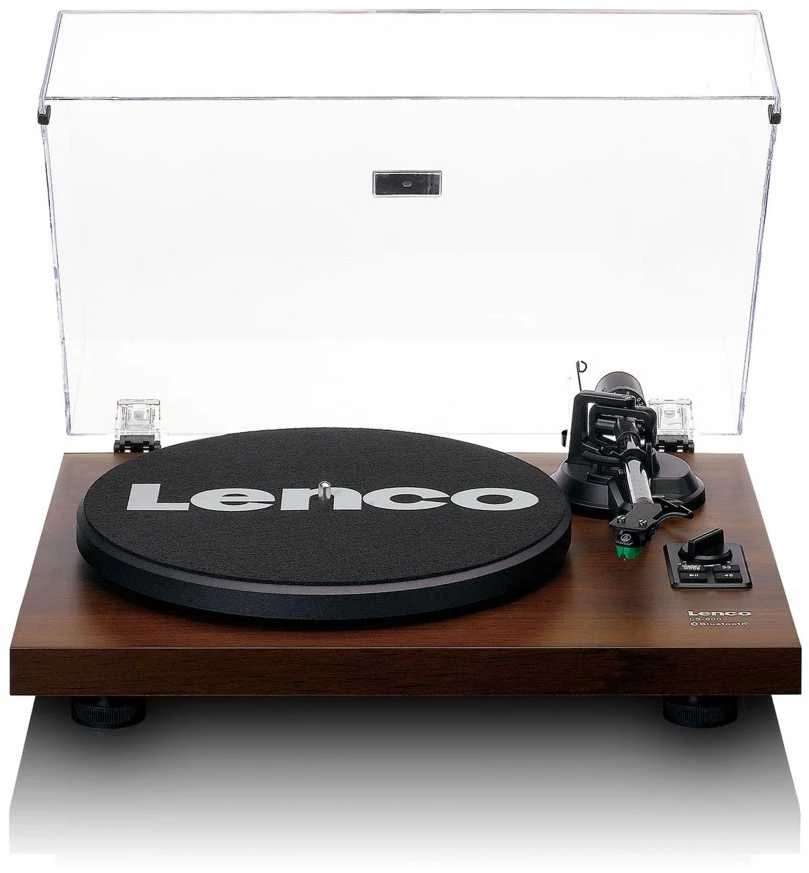 Lenco LS-600WA patefonas (graikinis riešutas) + kolonėlės HiFi komplektas