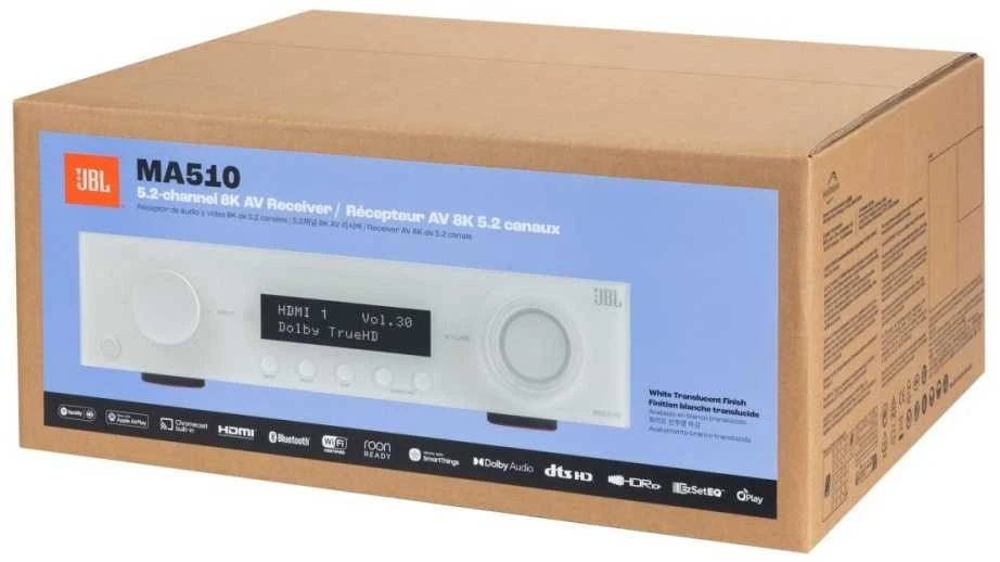 JBL MA510 TINKLO NAMŲ KINO IMUVAS 5,2 75 W 8K Wi-Fi Bluetooth Dolby Vision