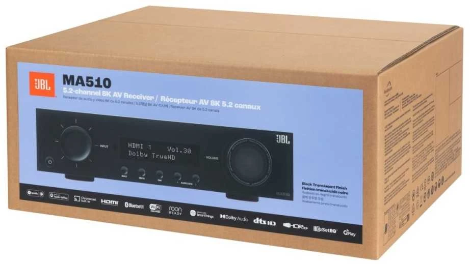 JBL MA510 TINKLO NAMŲ KINO IMUVAS 5,2 75 W 8K Wi-Fi Bluetooth Dolby Vision