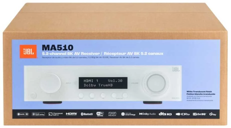 JBL MA510 TINKLO NAMŲ KINO IMUVAS 5,2 75 W 8K Wi-Fi Bluetooth Dolby Vision