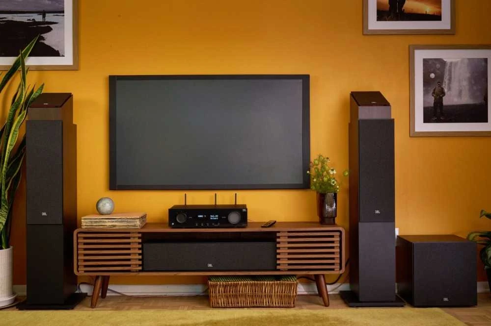 JBL MA710 TINKLAS NAMŲ KINO IMUVAS 7.2 110 W 8K Wi-Fi Bluetooth Dolby Atmos