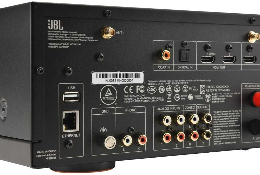 JBL MA7100HP tinklinis namų kino imtuvas 7.2 125 W 8K Wi-Fi Bluetooth Dolby Atmos