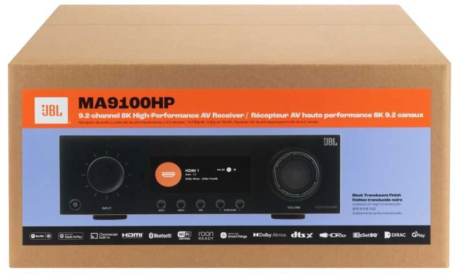JBL MA9100HP TINKLAS NAMŲ KINO IMUVAS 9,2 140 W 8K Wi-Fi, Bluetooth Dolby Atmos