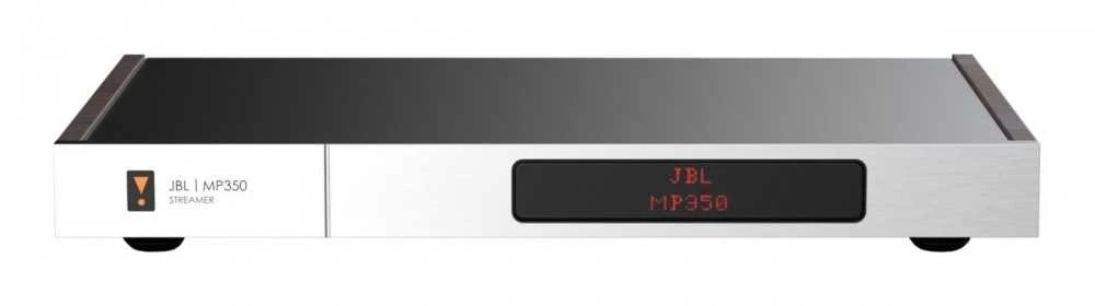 Muzikinis centras CLASSIC JBL MP350 klasikinis tinklo grotuvas DSD MQA sidabrinis + mediniai šonai