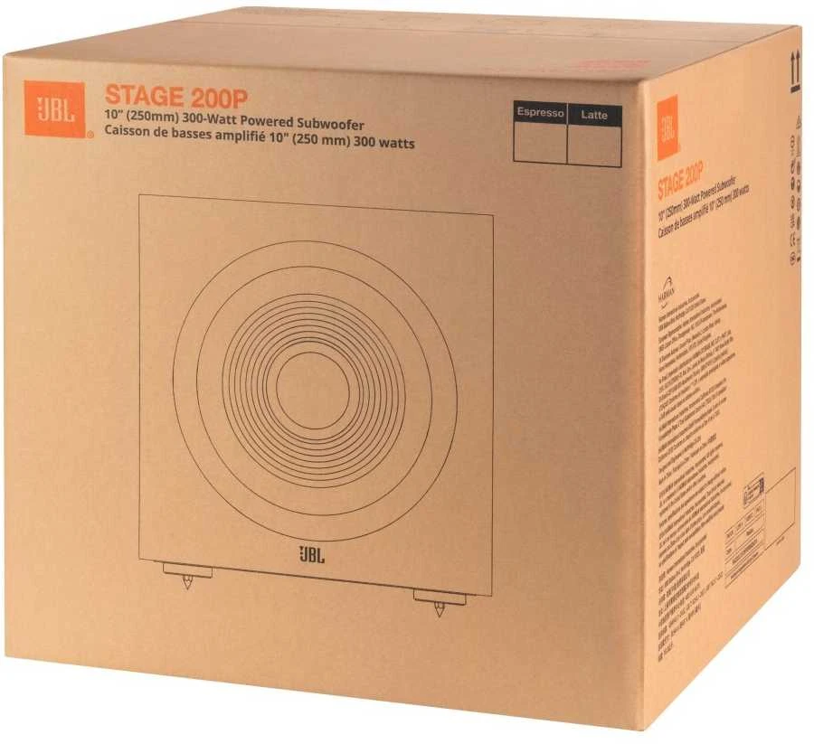 Namų kino sistema JBL STAGE 2 200P LATTE ACTIVE SUBWOOFER
