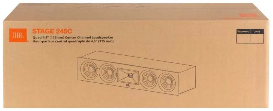 JBL STAGE 2 245C ESPRESO CENTRINIS GARSUKARUSIS