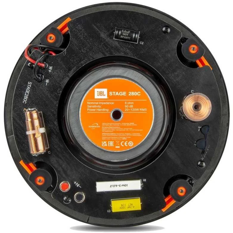 JBL STAGE 280C Dvipusis į lubas montuojamas garsiakalbis 8 colių (200 mm)