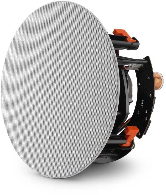 JBL STUDIO 2 8IC Dviejų krypčių apvalus 8 colių montuojamas garsiakalbis su galimybe optimizuoti garso kryptį