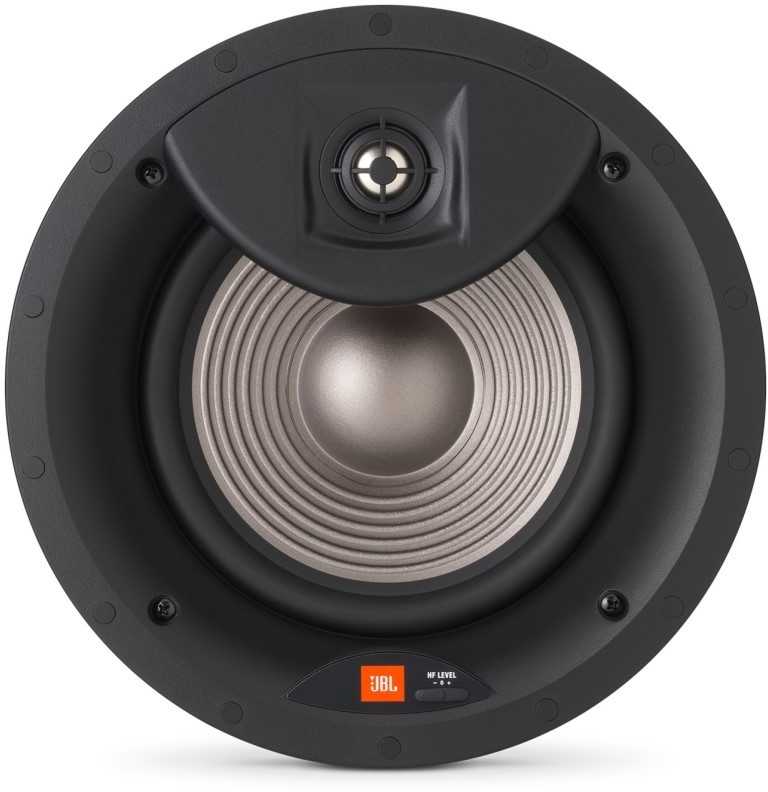 JBL STUDIO 2 8IC Dviejų krypčių apvalus 8 colių montuojamas garsiakalbis su galimybe optimizuoti garso kryptį