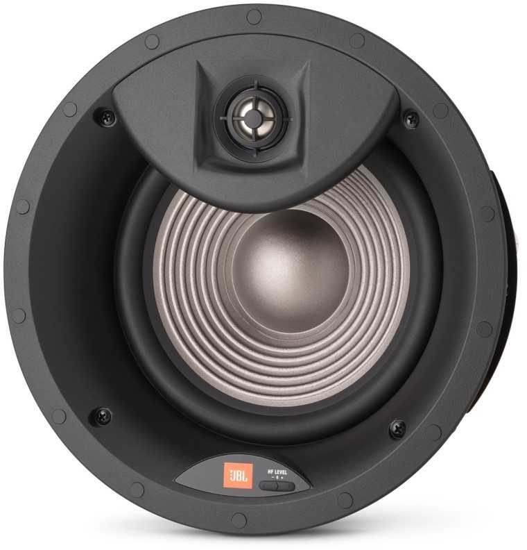 JBL STUDIO 2 8IC Dviejų krypčių apvalus 8 colių montuojamas garsiakalbis su galimybe optimizuoti garso kryptį
