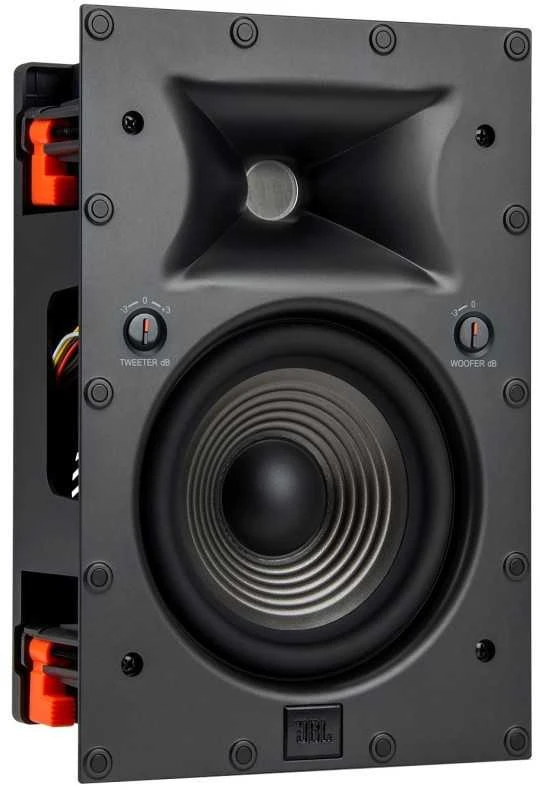 JBL STUDIO 6-6IW Dvipusis montuojamas garsiakalbis 6,5 colio baltas stačiakampis Galia 50 W RMS