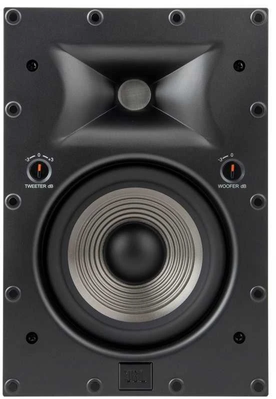 JBL STUDIO 6-6IW Dvipusis montuojamas garsiakalbis 6,5 colio baltas stačiakampis Galia 50 W RMS