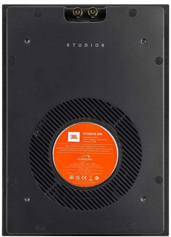 JBL STUDIO 6-8IW Dviejų krypčių 8 colių montuojamas garsiakalbis su aukštųjų ir žemųjų dažnių reguliavimu