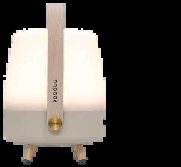 Kooduu - Lite-up Mini LED lempa su įmontuotu Bluetooth garsiakalbiu (JBL garsas), Sand