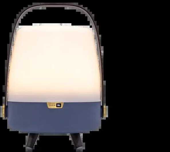 Kooduu - Lite-up Mini LED lempa su įmontuotu Bluetooth garsiakalbiu (JBL garsas), Ocean Mėlyna