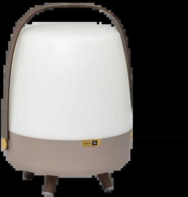 Kooduu – Lite-up Play 2.0 LED lempa su įmontuotu Bluetooth garsiakalbiu (JBL garsas), žemės spalvos