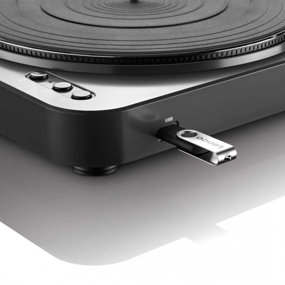 Patefonas Lenco LBT-120 su Bluetooth, Juodas