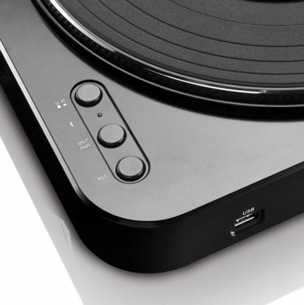 Patefonas Lenco LBT-120 su Bluetooth, Juodas