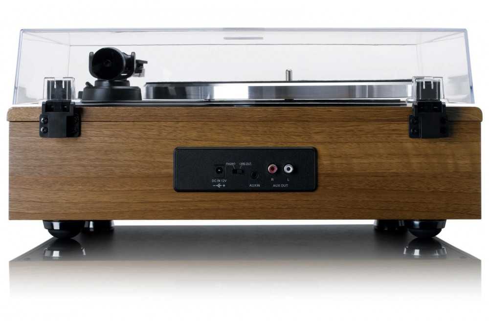 Patefonas Lenco LS-410WA, graikiško riešuto spalvos