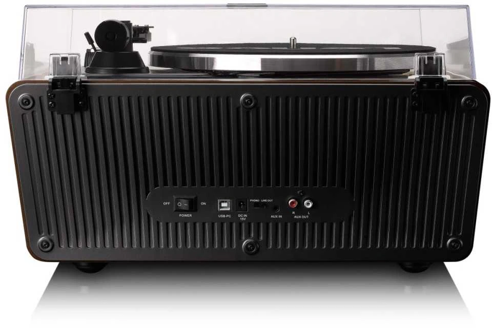 Lenco LS-470WA - Hi-Fi patefonas su garsiakalbiais ir Bluetooth