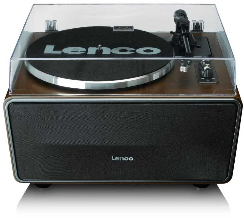 Lenco LS-470WA - Hi-Fi patefonas su garsiakalbiais ir Bluetooth