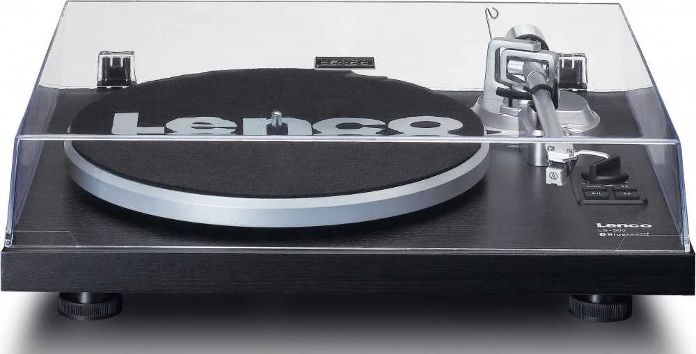Patefonas su kolonėlėmis Lenco LS-500BK
