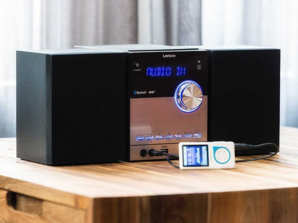 Muzikinis centras Muzikos mikrosistema LENCO MC150
