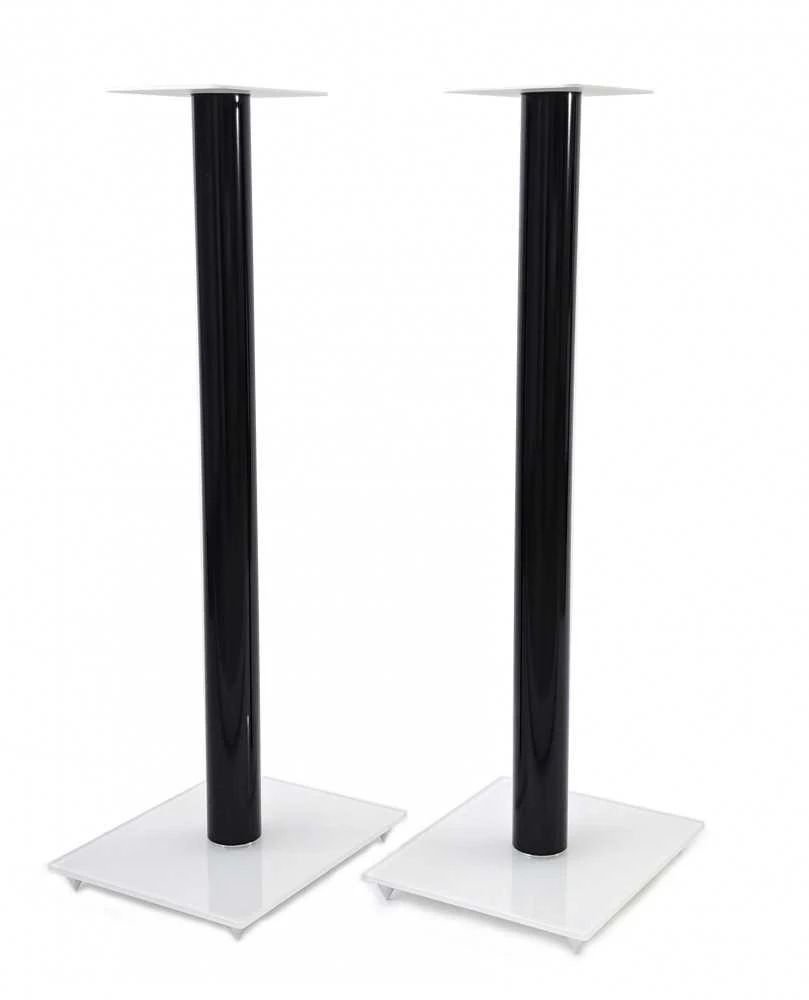 Stovas JBL STAGE A120 erdvinio garso garsiakalbiams, aukštis 80 cm, juodos ir baltos spalvos