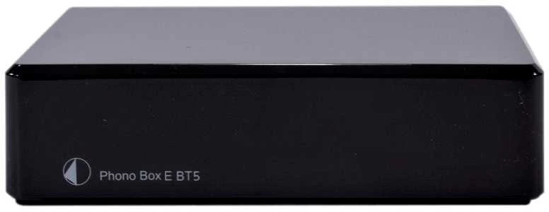 Pro-Ject Phono Box E BT 5 juodas - fono pirminis stiprintuvas su Bluetooth siųstuvu, juoda