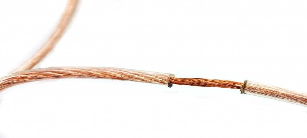Garsiakalbio kabelis 2x 1,5 mm2 - varis 99,9% grynumo Acoustique Quality 615 BY METER