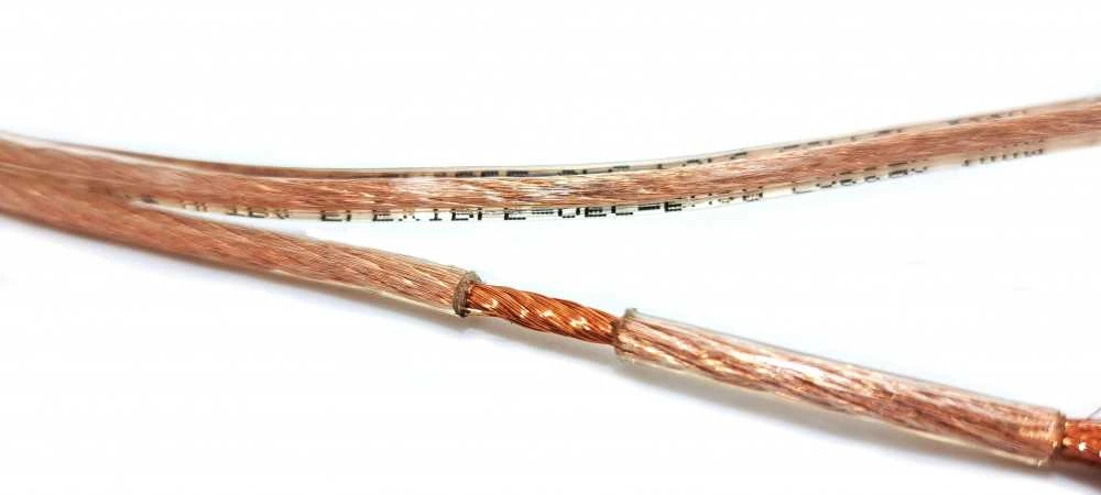 Garsiakalbio kabelis 2x 2,5 mm2 - varis 99,9% grynumo Acoustique Quality 625 BY METER
