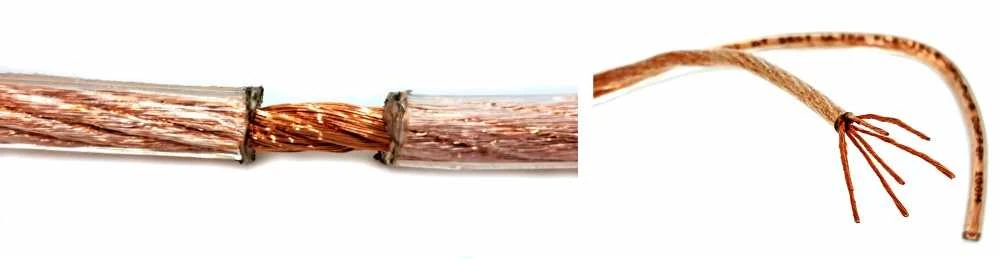 Garsiakalbio kabelis 2x 4,0 mm2 - varis 99,9% grynumo Acoustique Quality 640 BY METER