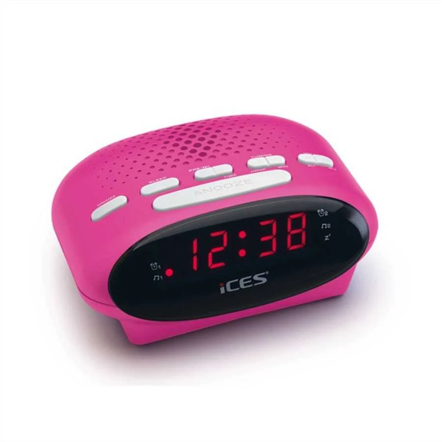 Radijo žadintuvas Lenco ICR210 Rožinis