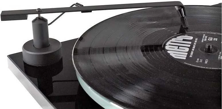 Pro-Ject Sweep It E Juodas patefono valymo rankena