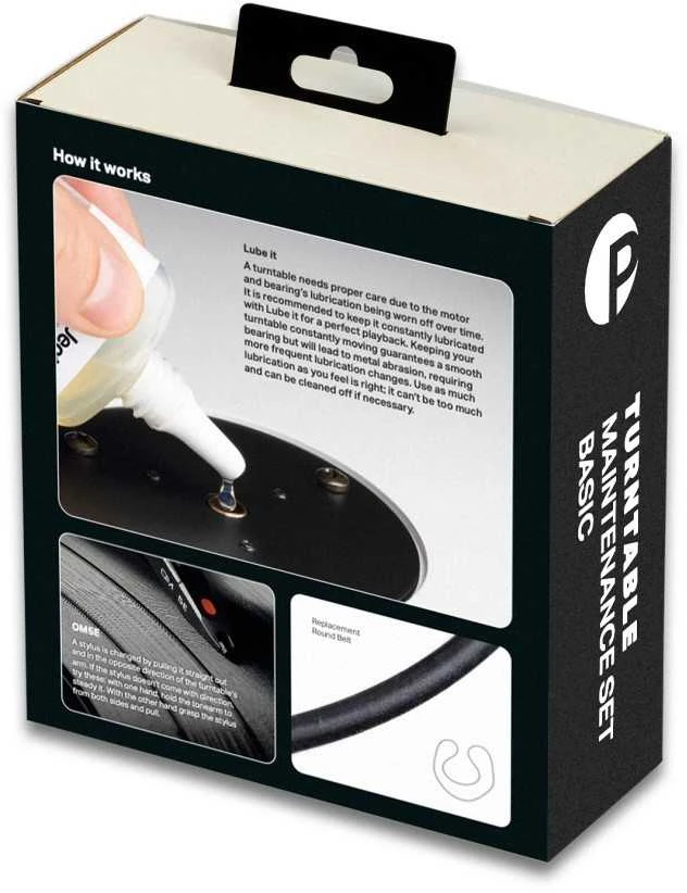 Priežiūros rinkinys Essential, Primary, Juke Box... Pro-Ject Maintenance Set Basic patefonams