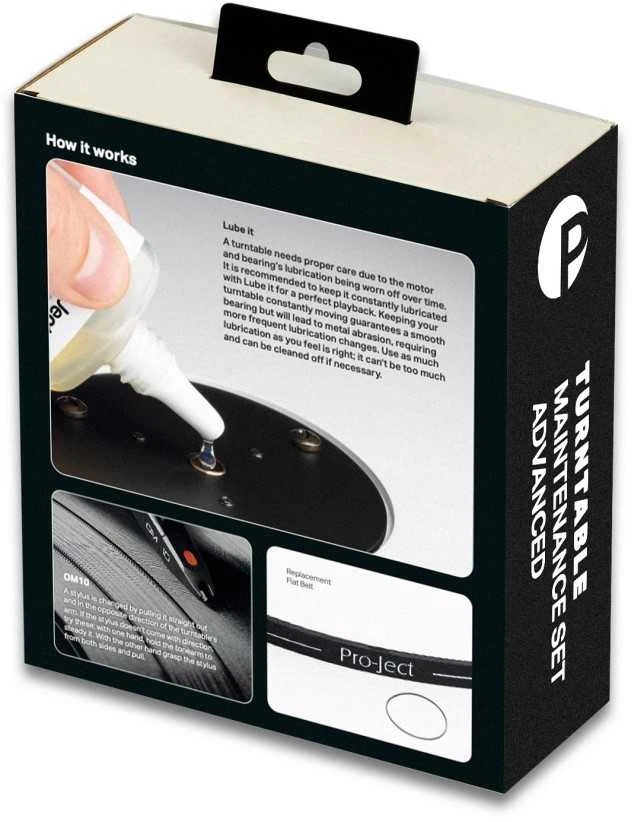 Patobulintas Pro-Ject DEBUT III patefonų priežiūros rinkinys