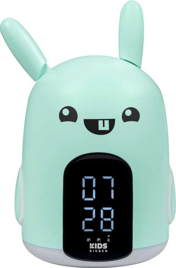 Big Ben RKIDSRABBIT BIGBEN Žadintuvas & Lampka nocna vaikams