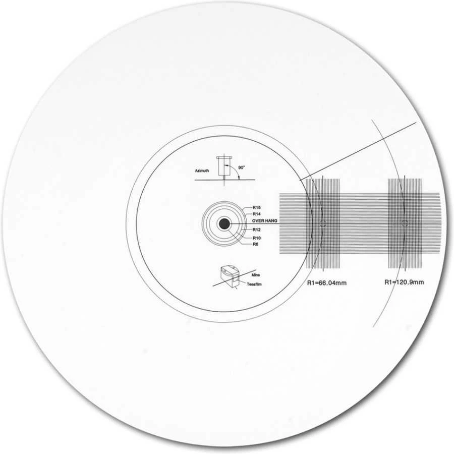 Pro-Ject Strobe it šablonas + stroboskopinis diskas