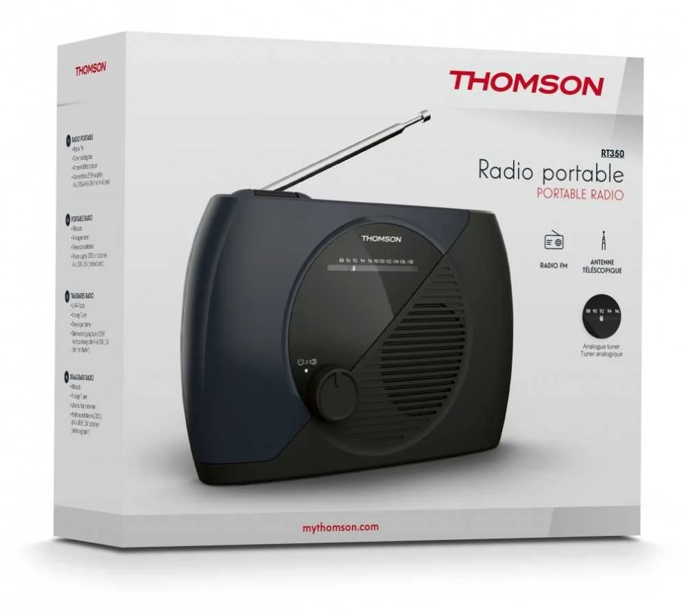 Thomson RT350 - nešiojamasis FM radijas