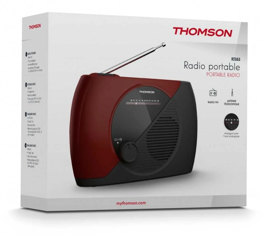 Thomson RT353 - nešiojamasis FM radijas