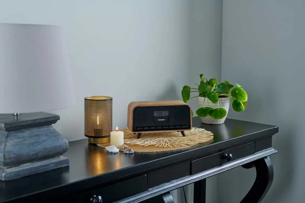 Thomson RT850BT - FM radijas su „Bluetooth“ ir žadintuvu