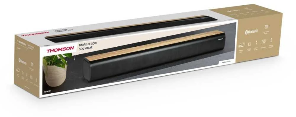 Namų kino sistema Garso juosta - Thomson SB402BT 200W Juoda