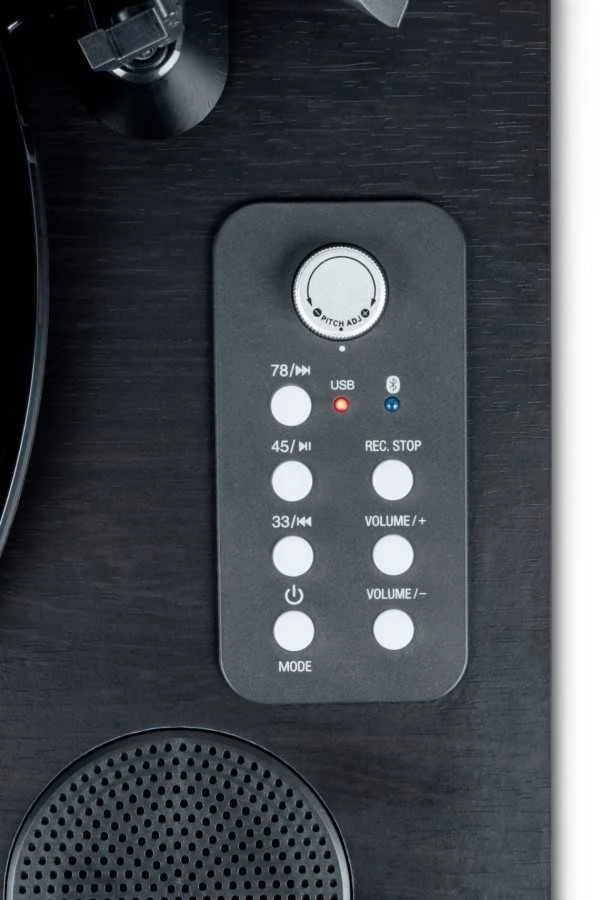 Patefonas Thomson TT650BT su įmontuotais garsiakalbiais, Bluetooth ir USB