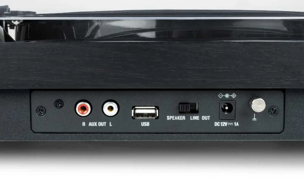Patefonas Thomson TT650BT su įmontuotais garsiakalbiais, Bluetooth ir USB