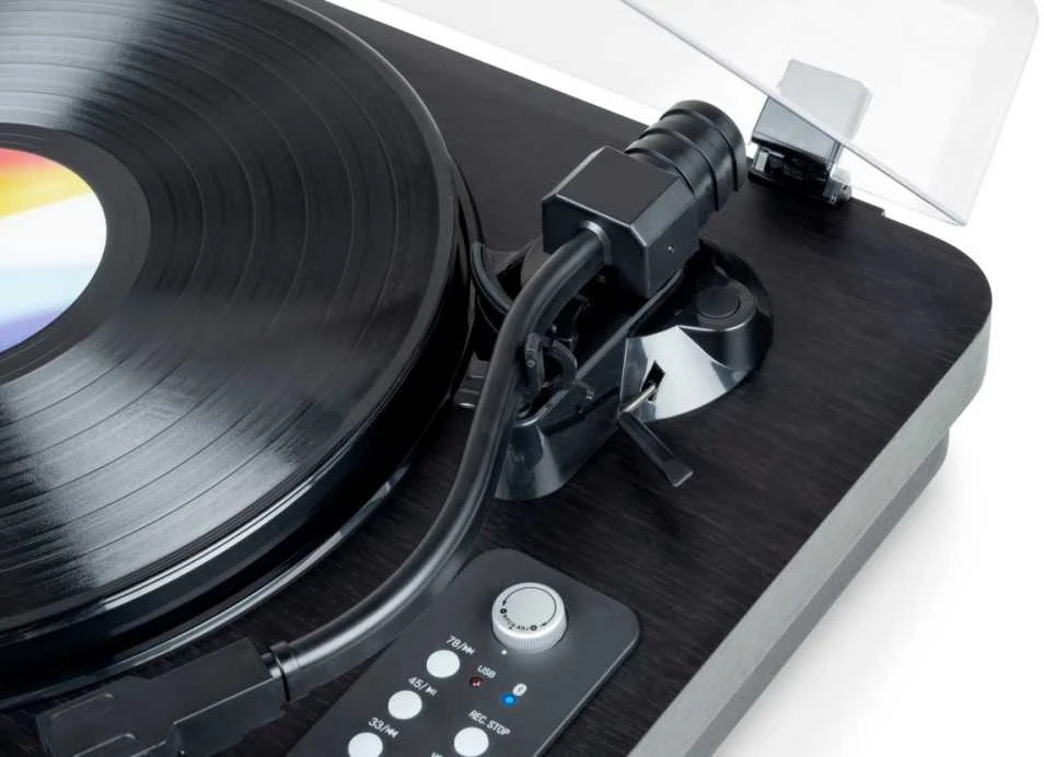 Patefonas Thomson TT650BT su įmontuotais garsiakalbiais, Bluetooth ir USB