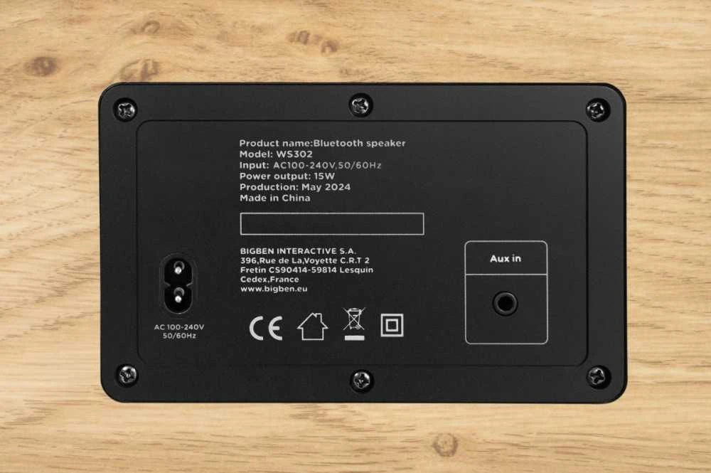 Thomson WS302 - Medinis „Bluetooth“ garsiakalbis